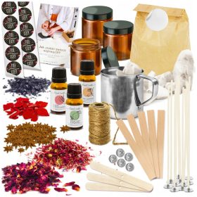   Gyertya kiegészítők - NAGY KÉSZLET DIY GYERTYAKÉSZÍTÉShez otthon + GYERTYAKÉSZÍTÉSI KIEGÉSZÍTŐK 46 az 1-ben