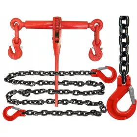   LÁNCFESZÍTŐ + HÚZÁS 106 kN 10,6T L=5m Ø13mm CE-JÓVÁHAGYÁS