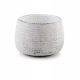  Polnix virágcserép 17 cm x 17 x 13 cm átmérőjű 17 cm beton árnyalatú szürke és ezüst