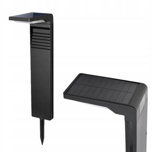 Világító poszt - Ecolight LED SSO-2 napelemes világítóoszlop, fekete, 57,3 cm