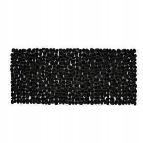   Csúszásgátló szőnyeg fürdőszobába, kádba, zuhanyzóba, PVC, fekete, 70x36cm