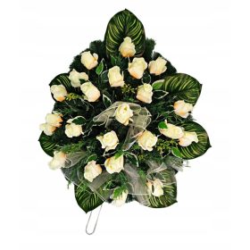   Virág dekoráció - TEMETKEZÉSI KOSZORÚ GYÖNTÉSSÍRKÖZPONT