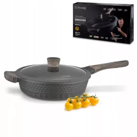   Serpenyő - Starke Pro Dombornyomott hagyományos serpenyő 28 cm tapadásmentes (non-stick)