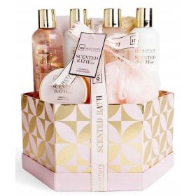    ELEGÁNS KOZMETIKA KÉSZLET fürdőhöz és testhez Cédrus és narancs