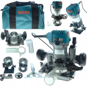   ERŐS MARÓGÉP 4IN1 2500W-OS TÁSKA ÉS 3 TARTOZÉK 6 ÉS 8MM-ES KISZABÁLYOZÓ