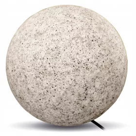  Kobi E27 kerek világítóoszlop, 25 cm, szürke