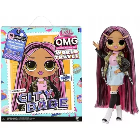    LOL meglepetés OMG baba LOL meglepetés OMG Travel Doll City Babe OMG