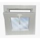 FEHÉR PVC ABLAK 500X500, DÖNTÉSES