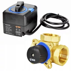   Ibo szelep 1'' IBO MIX 3 DN25 + Ibo szelep 1'' IBO STER D