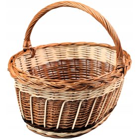   Kosar - NAGY FONOTT PIKNIK KOSÁR BEVÁSÁRLÁS GOMBA ZÖLDSÉG GYÜMÖLCS LENGYELORSZÁGBAN