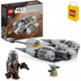    LEGO Star Wars 75363 The Mandalorian's N-1 Micro Scale Fighter + LEGO papírzacskó