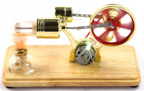  STRLING MOTOR MODELL OKTATÁSI MODELL KÍSÉRLET ENERGIA GENERÁTOR