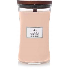   Gyertya - Hagyományos szójagyertya Coastal Sunset Woodwick 1 db.