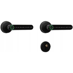   Garda külső fogantyú, kerek lap, kulcslyukkal ellátott tányér, betéthez való lyukkal ellátott lemez