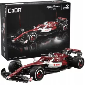    CADA ÉPÍTŐBLOKKOK ALFA ROMEO FORMULA 1 PIROS VERSENYAUTÓ 1868 EL.