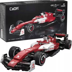    CADA ÉPÍTŐBLOKKOK PIROS ALFA ROMEO F1 271 EL VERSENYAUTÓ