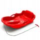  MŰANYAG SZÁNKA HÁTÁMÁVAL ÉS FÉKEKKEL BABY MIX SPEED BOB RED