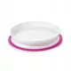 Tányér szilikon tapadókoronggal Oxo 61120800 fehér és rózsaszín