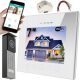 WiFi videó intercom monitor M11W-X fehér Vidos + 2 egyéb termék