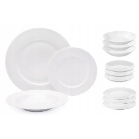   Porcelán edények - Bormioli Rocco Prometeo vacsoraszervíz 12 db.