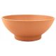  Degrea virágcserép 25,9 cm x 25,9 x 10,5 cm átmérője 26 cm natúr kerámia, terrakotta