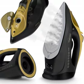    Zeegma ZE-IRONEE BLACK vasaló 2600 W + ZE-IRONE BLACK víztöltő tartály