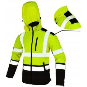   ART.MAS SOFTREF Sárga kabát Softshell kabát S-es méretben