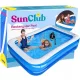 Négyzet alakú felfújható medence Shop csillogás 200 x 150 cm