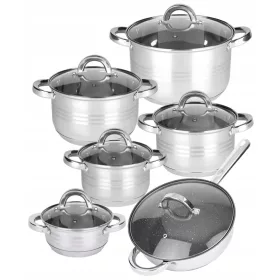   Edénykészletek - Ronner Austria edénykészlet POT SZETEK rozsdamentes acél 12 db.