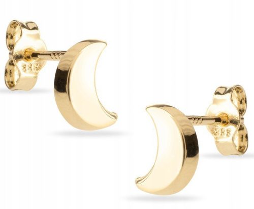  ARANY HOLD FÜLBEVEZŐ MOON LUNA 8KT 333