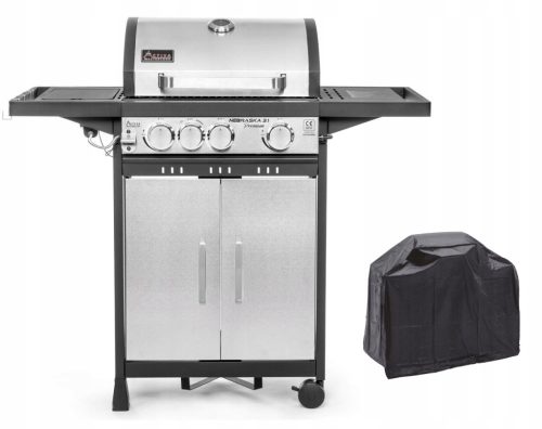  NEBRASKA ACTIVA 3+1 GÁZGRILL ÖNtvényRács + FEDŐ