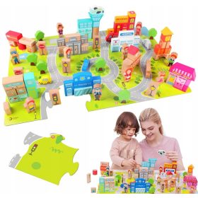  Classic World Build a City fakockákból