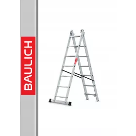 Baulich létra 3,96 m alumínium 2 x 7 150 kg-ig