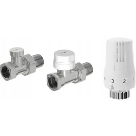  MEXEN G01 TERMOSZTATIKUS KÉSZLET EGYENES NICKEL