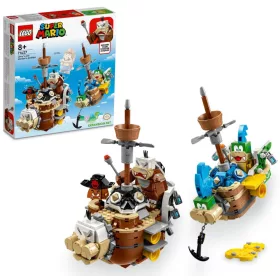    LEGO Super Mario 71427 Larry és Morton léghajói – kiegészítő készlet + Lego felnőttek és gyerekek 2024 elektronikus