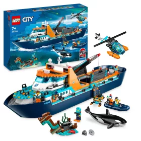    LEGO City 60368 Arctic Explorer csónak + Lego felnőttek és gyerekek 2024 elektronikus formában