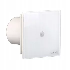   CATA E100 fürdőszobai ventilátor PIR mozgásérzékelő, fehér, 100 mm