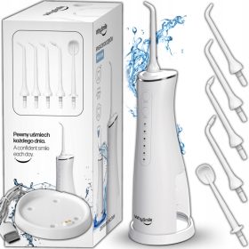    ERŐS WhySmile VEZETÉS nélküli fogöblítő 5 üzemmód 5 fúvóka