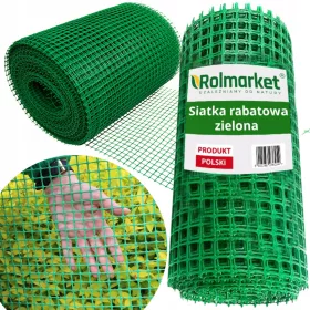   Kerítés háló, drótfonat - MŰANYAG HÁLÓ 0,6M X 50M KERTI ÁGY PVC