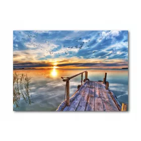   Falfestészet - Vászonfestmény a hálószobába nappali HÍD 60x40