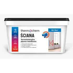   Akril festék betonra, téglára, fára, alapozóra, falra THERMOCHEM 10 l WHITE