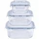  ÜVEG TARTÁLY 300 800ml MG HOME CUCINA SZETT