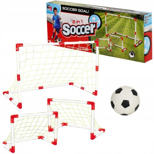 Futball játék - LABDARÚGÓGÓL 2AZ 1-BEN SZETT + COIL BALL