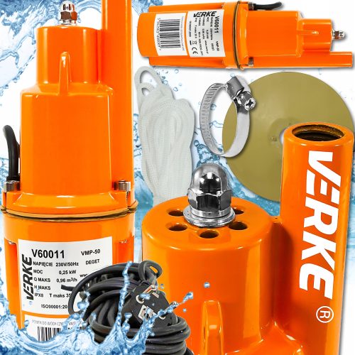  Verke 25 W-os búvárszivattyú 96 l/h