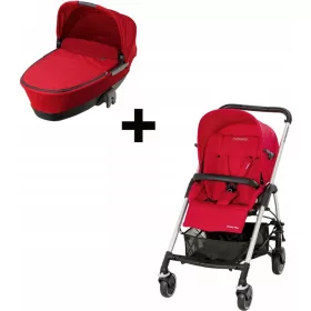    Maxi-Cosi Street Plus Travel System intenzív piros 2 az 1-ben babakocsi
