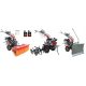 Rotációs kultivátor - 7 LE WM1000N-6 rotavator + hóeke + seprő hómaró