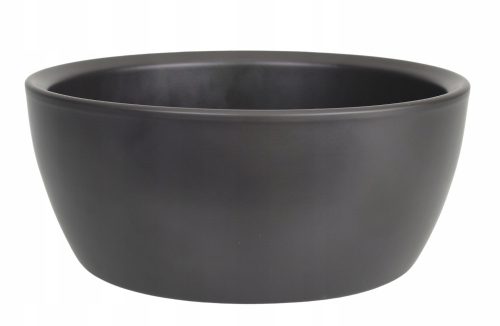  Cermax virágcserép 23 cm x 23 x 10 cm átmérőjű 23 cm kerámia fekete