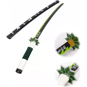    Japán Katana kard 102 cm Sanemi Shinazugawa Demon Slayer 19