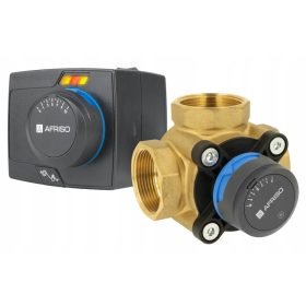   AFRISO 3-ÚTÚ KEVERŐSZELEP ARV 386 + ELEKTROMOS HAJTÓKAR 343