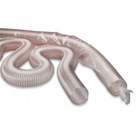    Spiro tömlőcső, pelletcső, 60 mm, 1 méter, központi fűtési kazánhoz, égő adagolóhoz